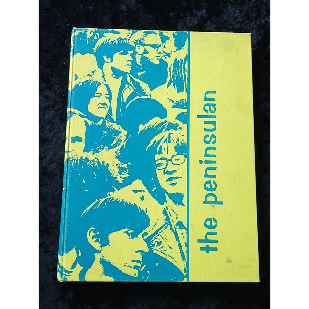 1972 Peninsulan Northern Michigan University NMU Yearbook Marquette MI UP Vtg